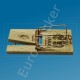 Houten muizenval per set van 5