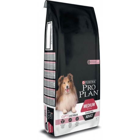 Pro Plan Dog Adult Medium Sensitive Skin - Hondenvoer - Zalm 18 kg Breederbag