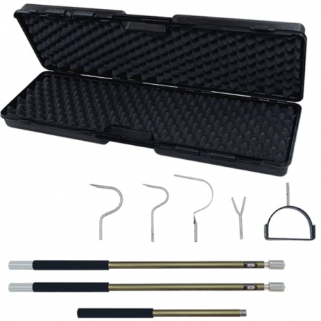Professionele reptielen vangset – complete set met verwisselbare haken